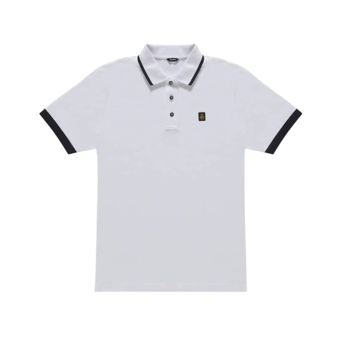 Polo Uomo Ray Bianca bordi a contrasto - immagine 2