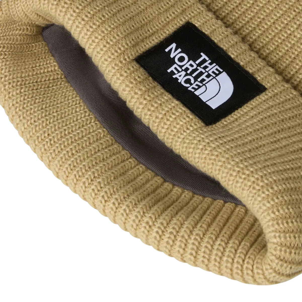 Berretto Uomo in lana a coste Beige - immagine 3