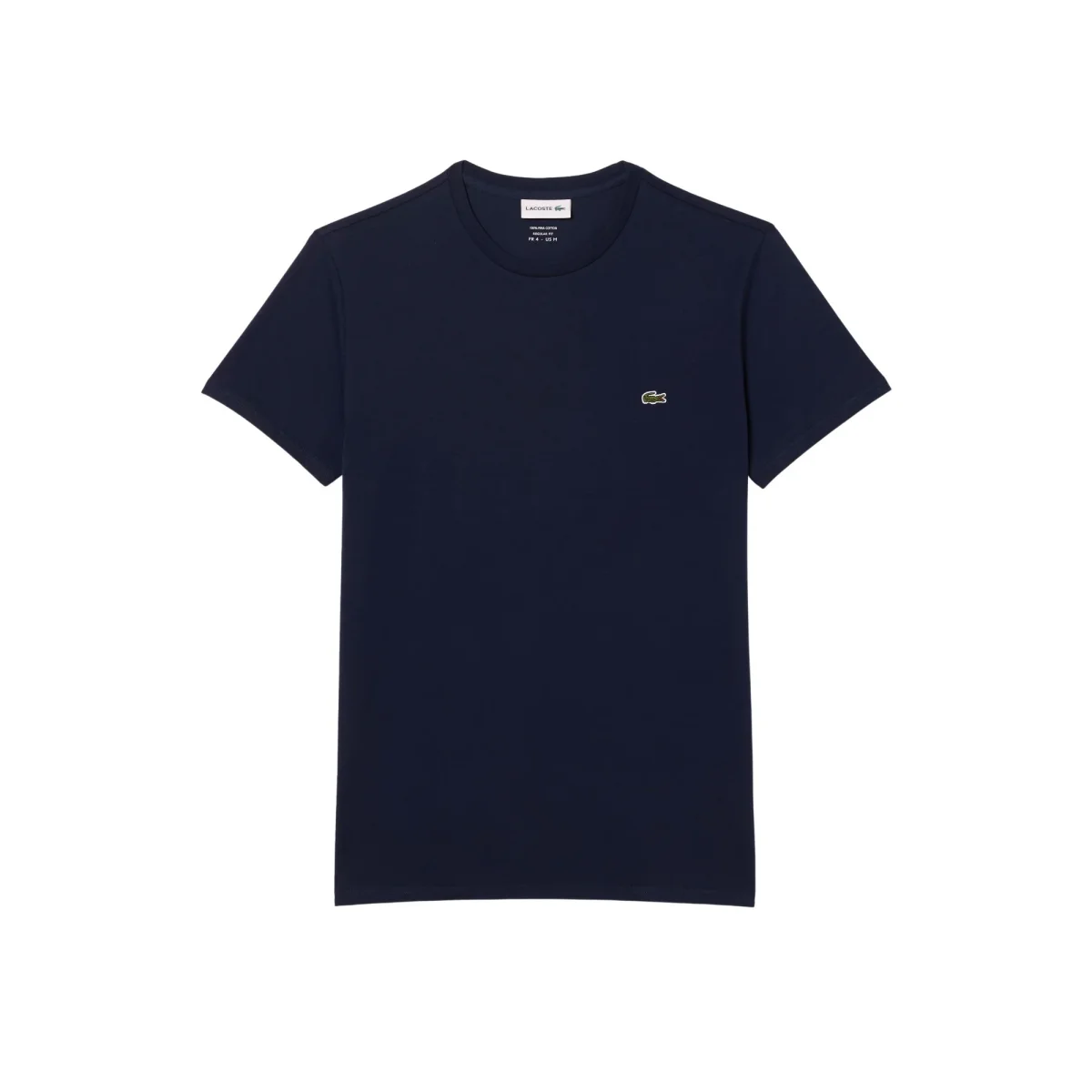 T-SHIRT UOMO GIROCOLLO IN PIMA COTTON - BLU - immagine 2