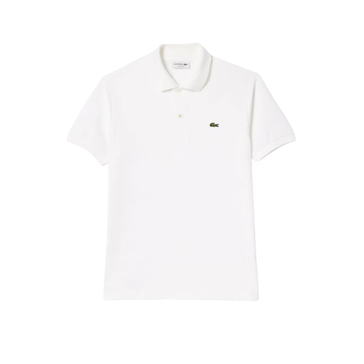 Polo Uomo "L.12.12" Piquet Di Cotone - Bianco - immagine 2