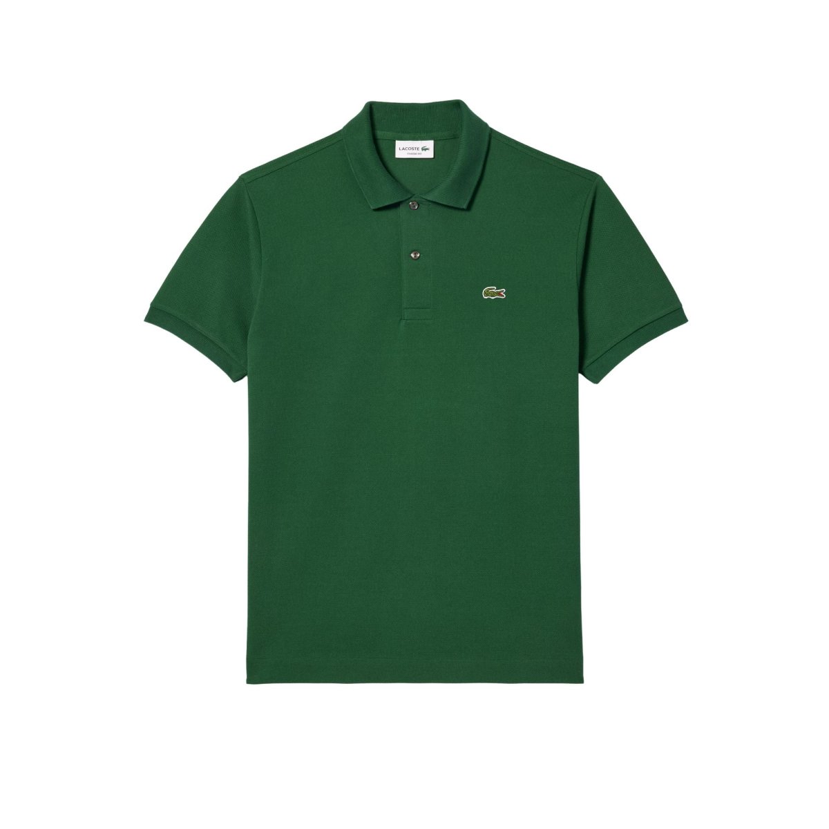 Polo Uomo "L.12.12" Piquet Di Cotone - Verde - immagine 2