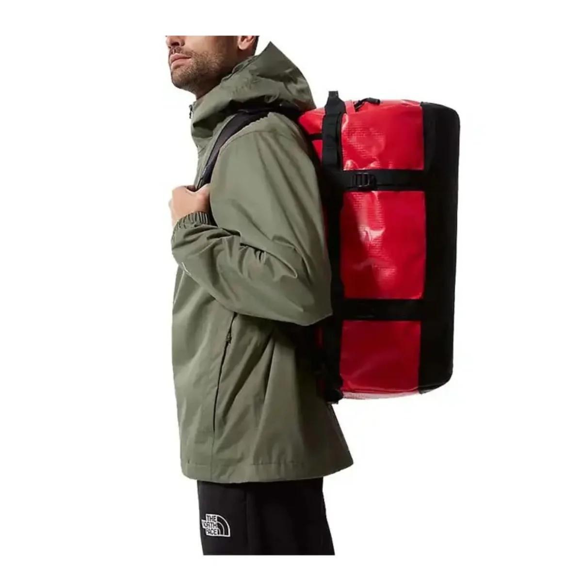 Borsone Uomo Camp Duffel S 50 Litri Rosso - immagine 6