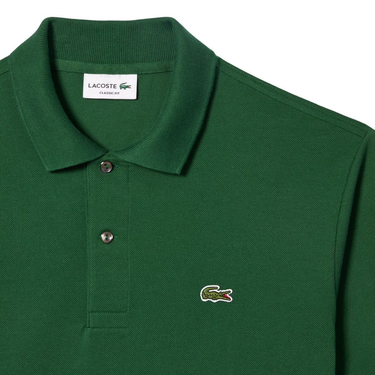 Polo Uomo "L.12.12" Piquet Di Cotone - Verde - immagine 3