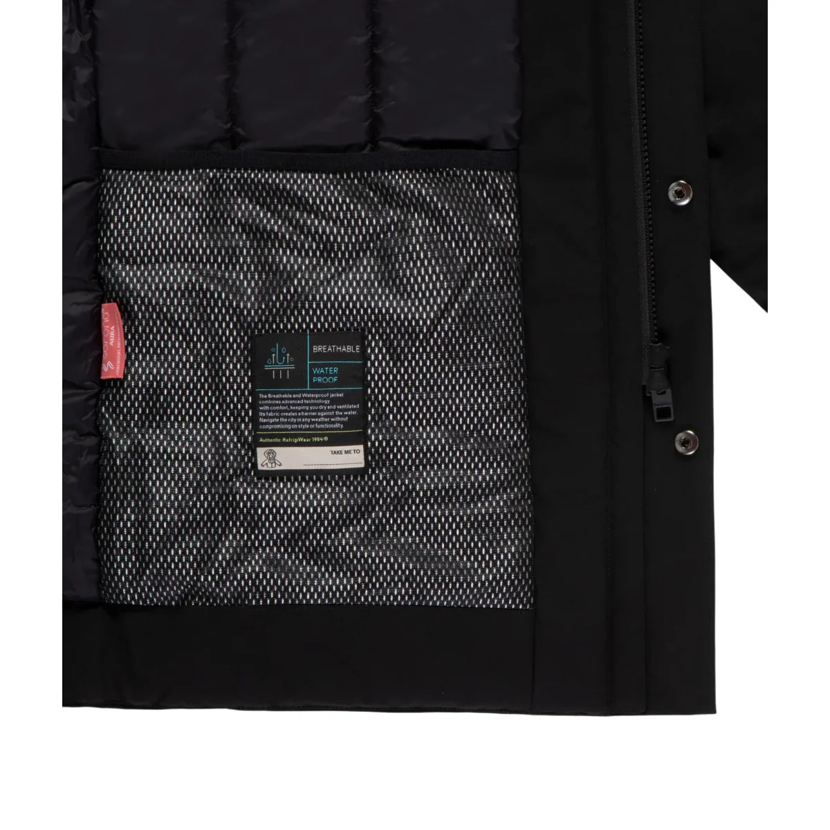 Trench Uomo Winter Julian Nero - immagine 4