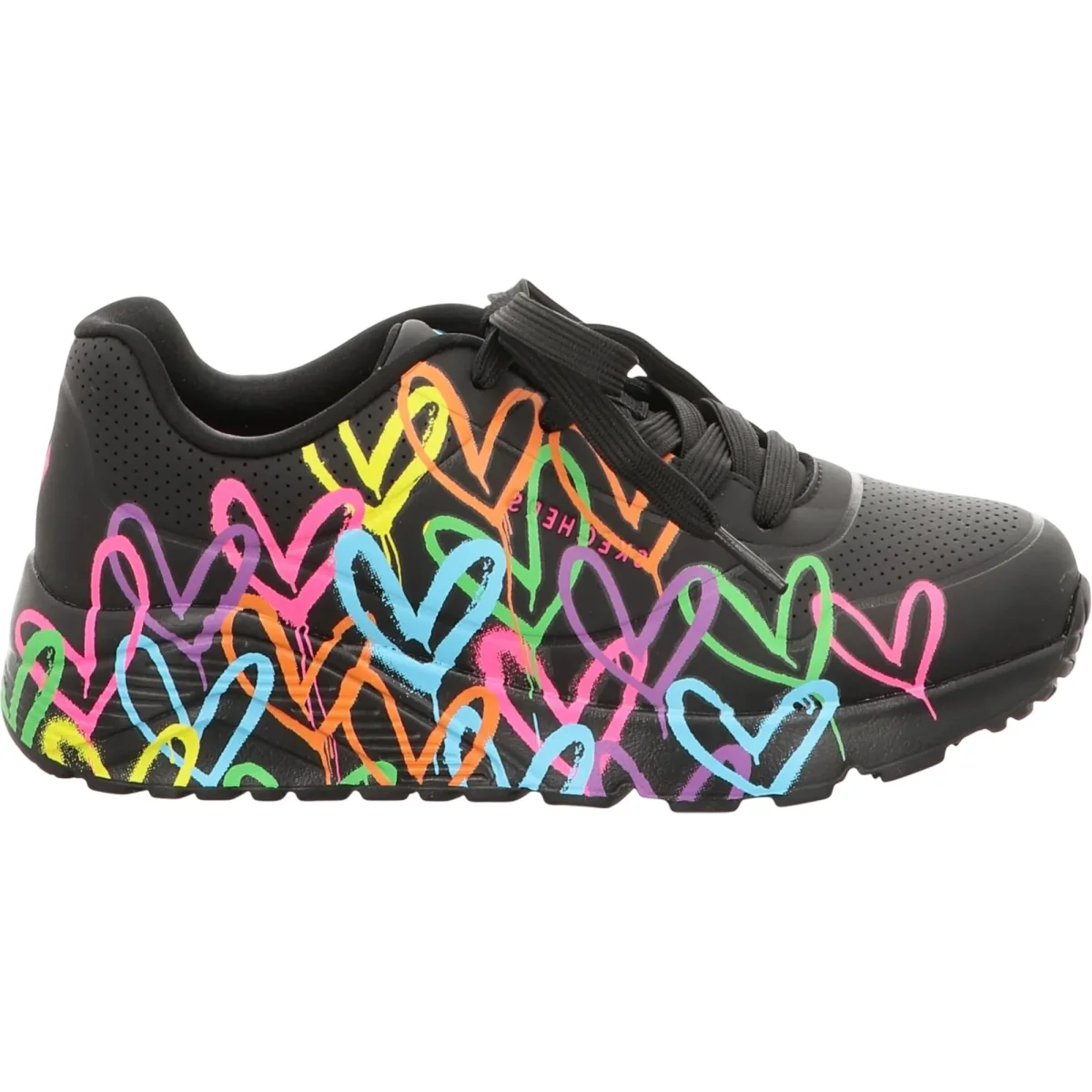 Sneakers Donna Uno Lite-Spread The Love Nera - immagine 2
