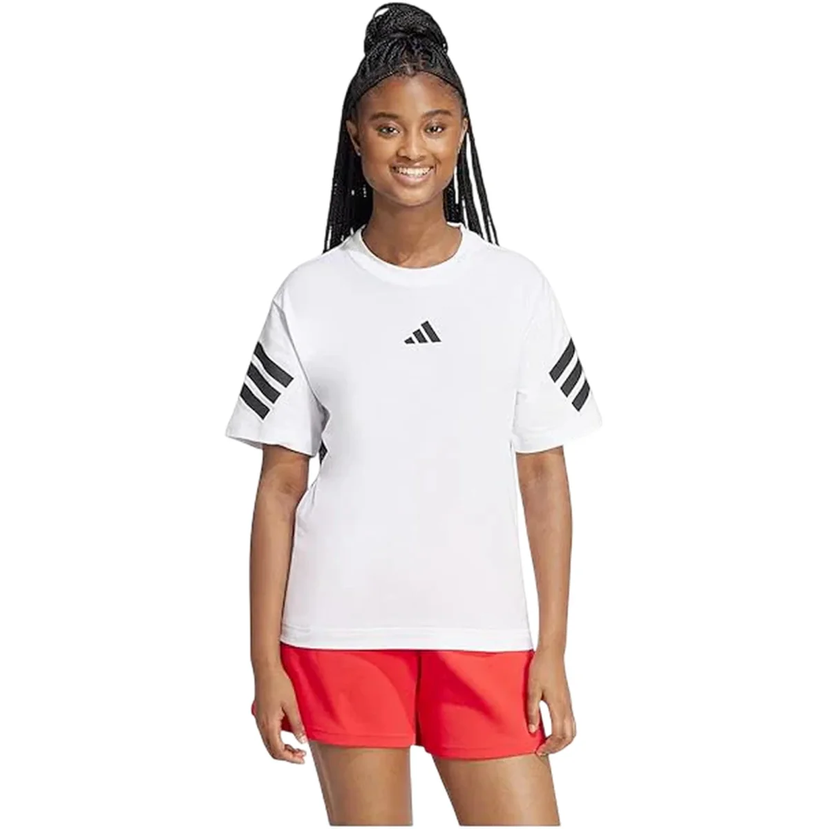 T-shirt Donna girocollo Icons 3-Stripes - immagine 4