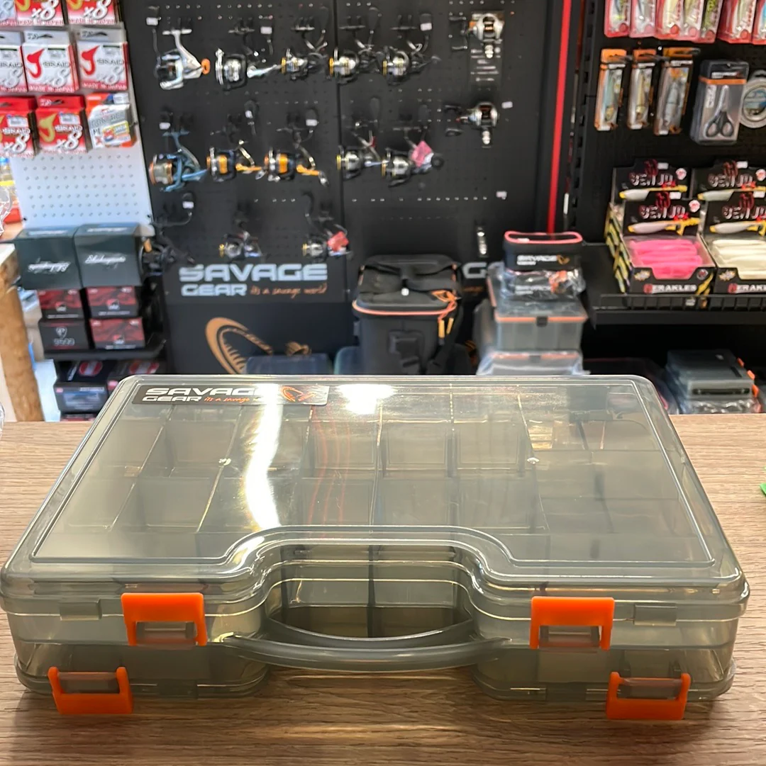 Scatola Savage Gear Lurebox 2 Sided Smoke Large 74223 - immagine 2