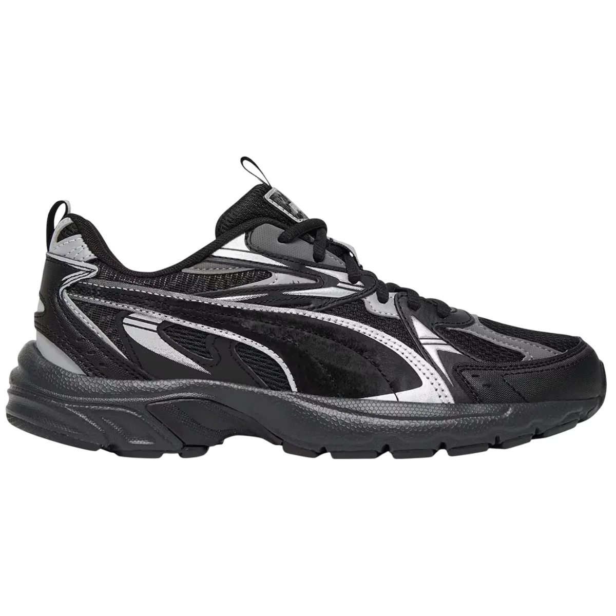 Sneakers Donna Milenio Nera in mesh - immagine 2