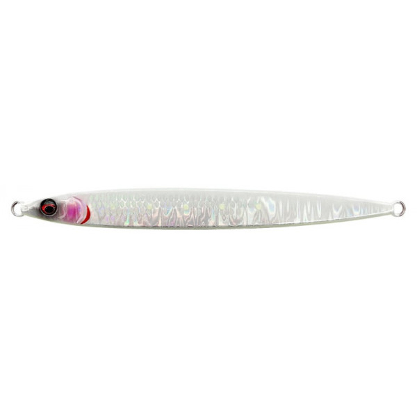 SAVAGE GEAR LURES SLIDER 13cm 60g FAST SINK UV WHITE GLOW - immagine 2