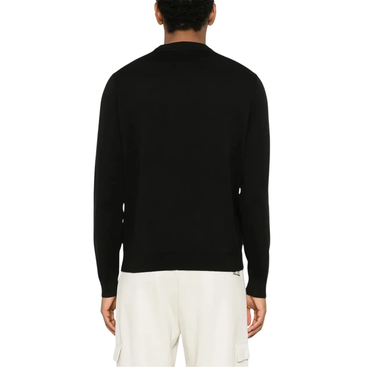 Maglia Uomo dal design minimal Nero - immagine 3