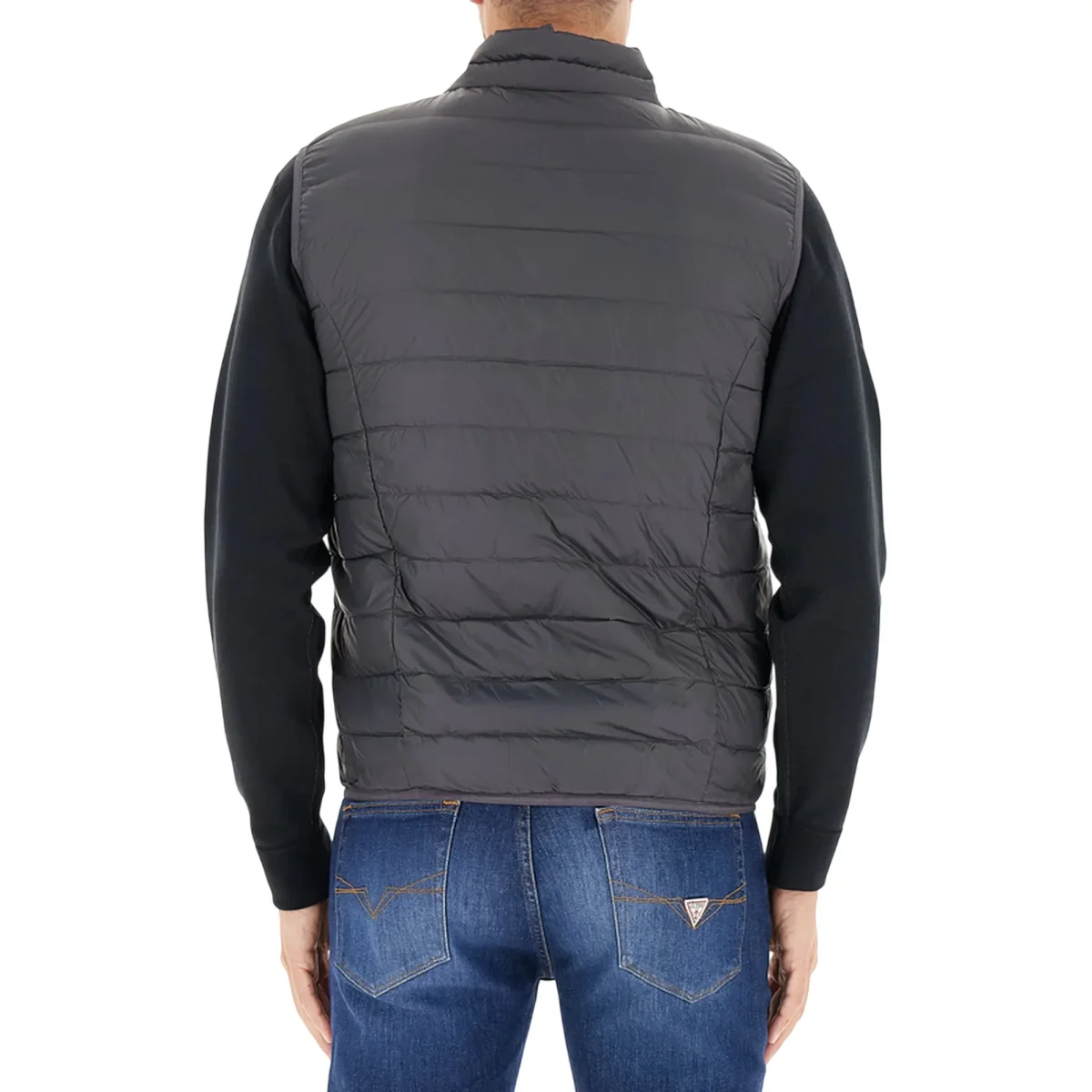 Gilet Uomo Core Identity trapuntato Grigio - immagine 3