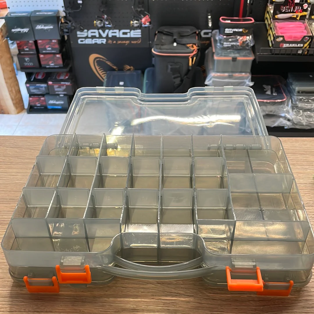 Scatola Savage Gear Lurebox 2 Sided Smoke Large 74223 - immagine 3