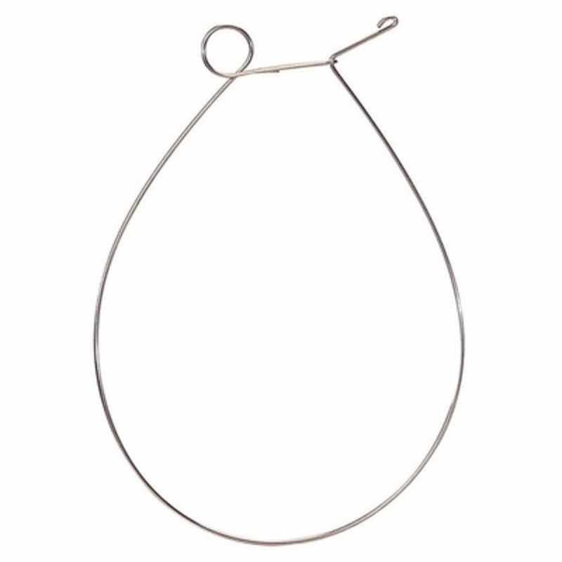 PORTA PESCI ANELLO GRANDE INOX - immagine 2