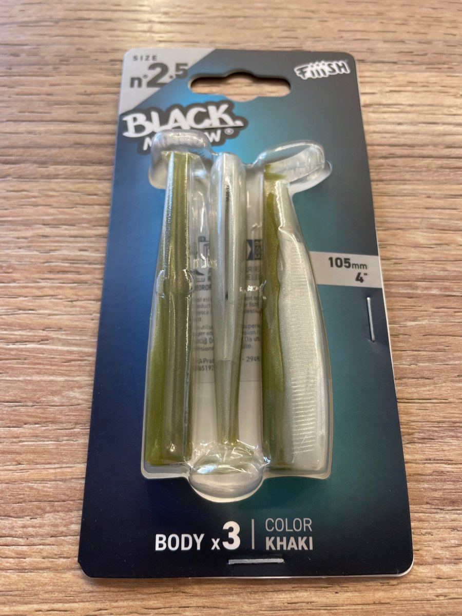 Fiiish Black Minnow Body Size 2.5 10.5CM - immagine 3