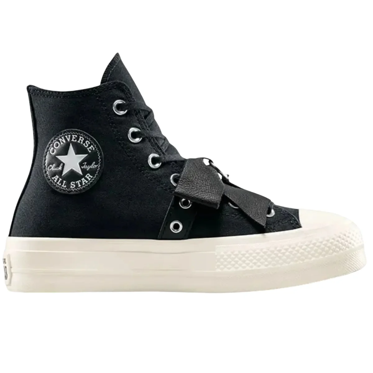 Sneakers Donna Chuck Taylo con fiocco - immagine 2