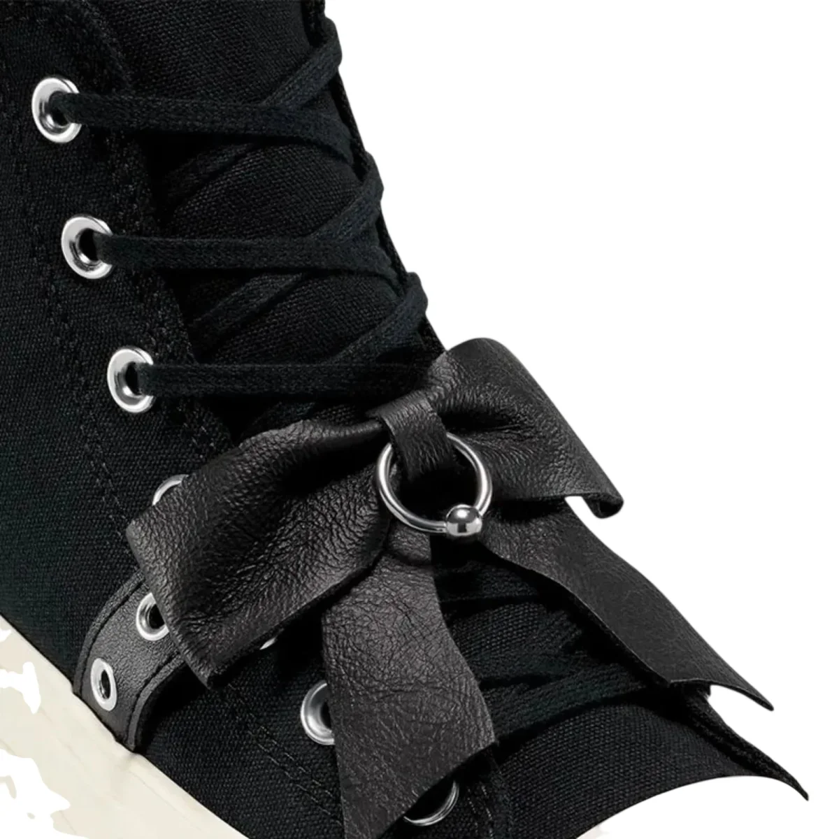 Sneakers Donna Chuck Taylo con fiocco - immagine 4