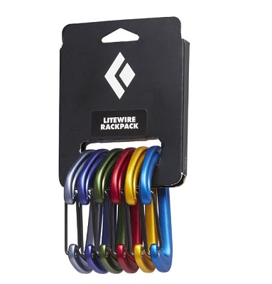 Black Diamond Litewire Rackpack – moschettoni 6pz - immagine 2