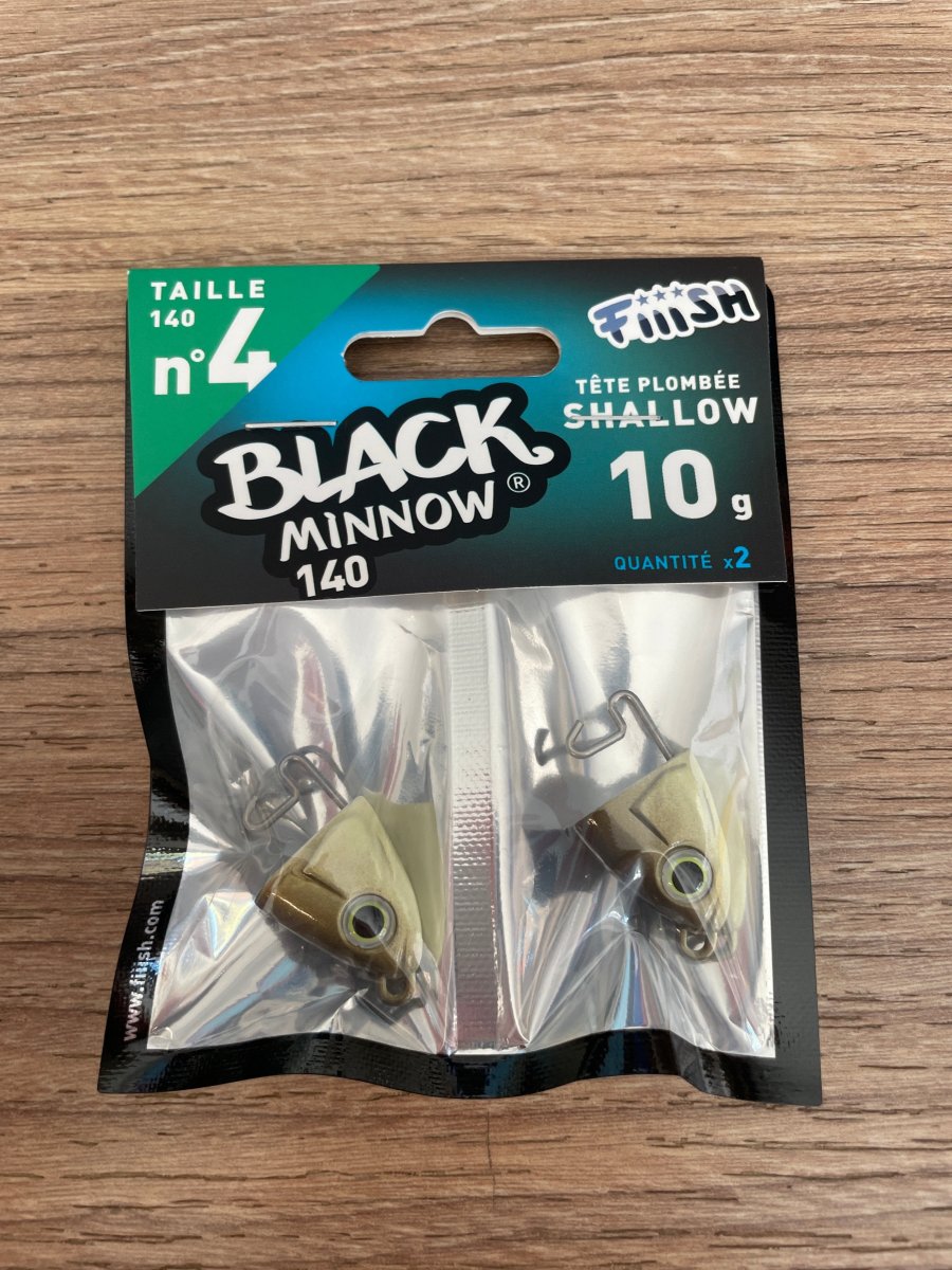Fiiish Lead Black Minnow Size 4 - immagine 5