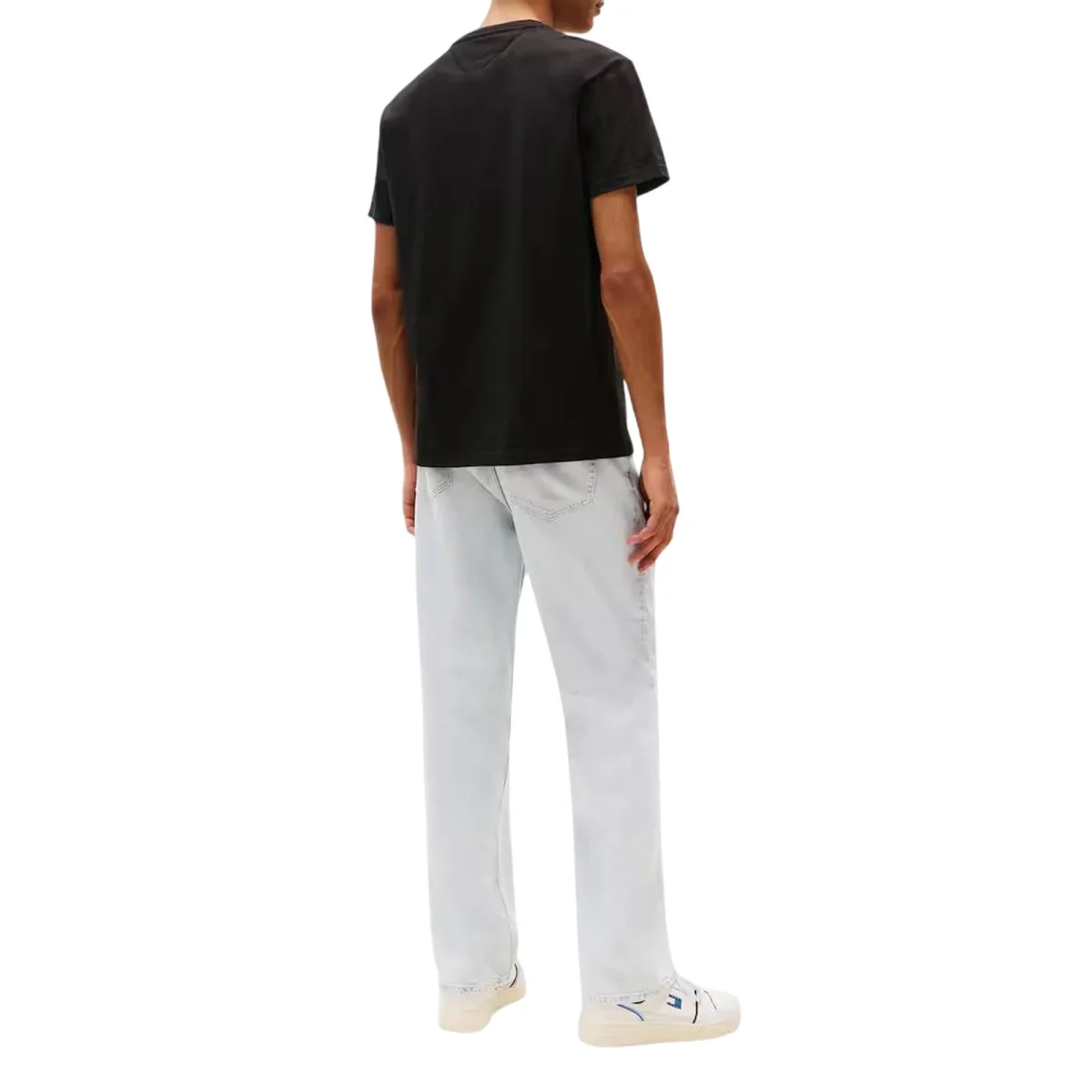 T-shirt Uomo Nera logo iconico - immagine 3