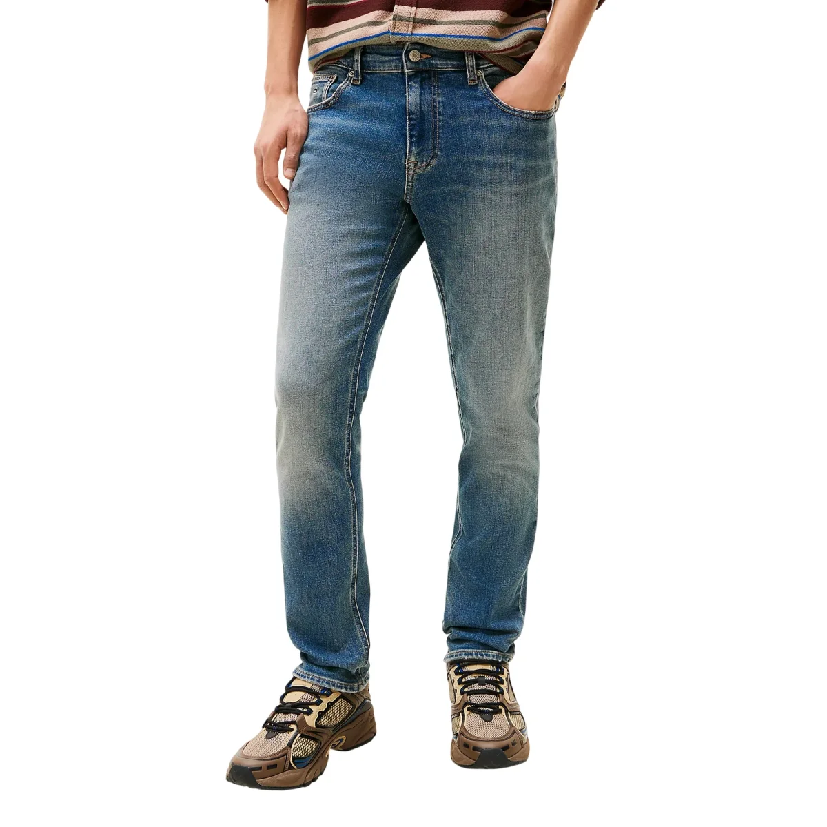 Jeans Donna slim fit con logo ricamato - immagine 3