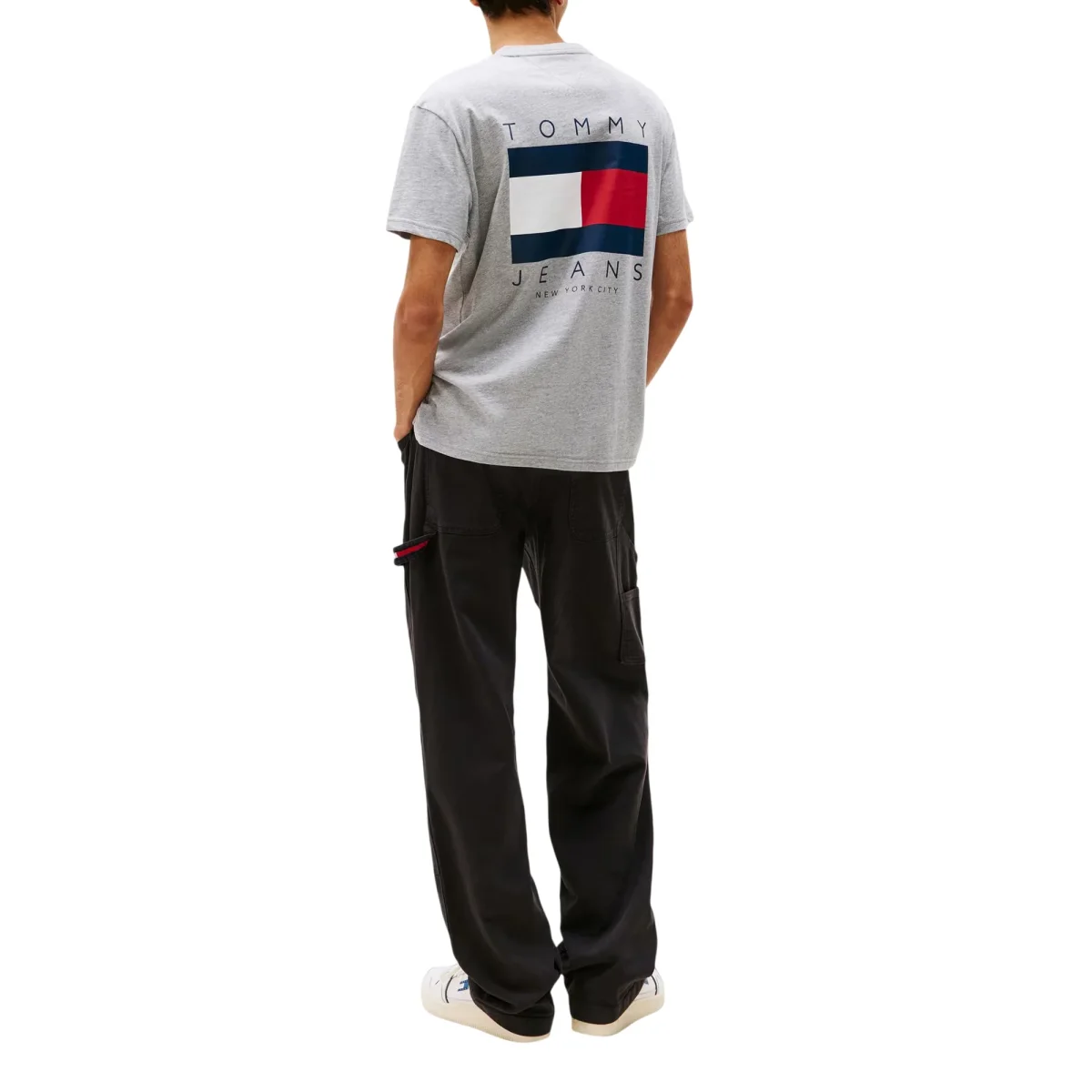 T-shirt Uomo Flag logo posteriore - immagine 3