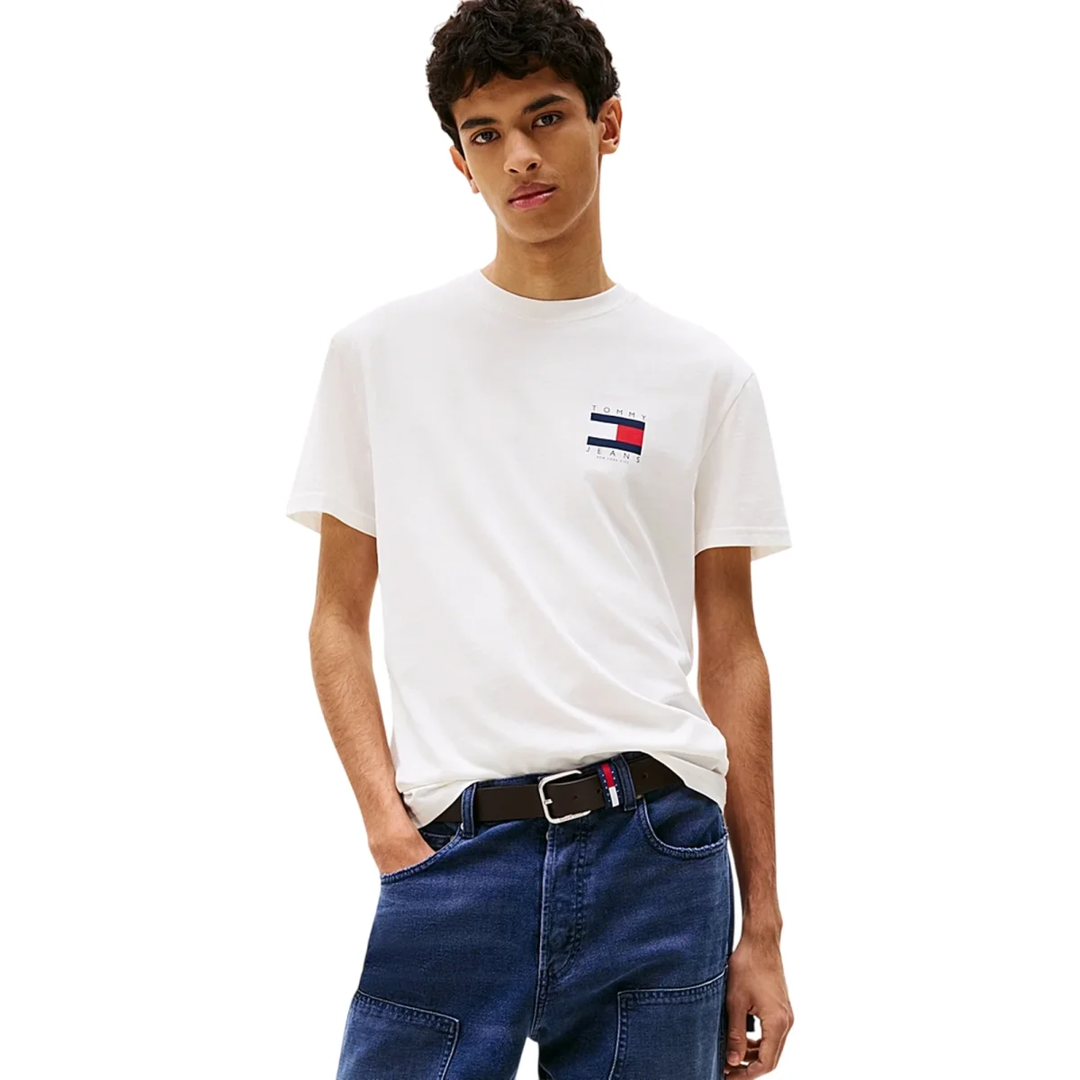 T-shirt Uomo Bianca Flag logo posteriore - immagine 3