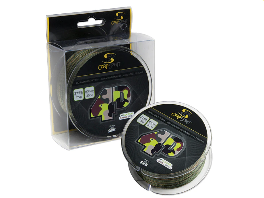CarpSpirit 4D Camo Braid Trecciato da Carpfishing - immagine 2