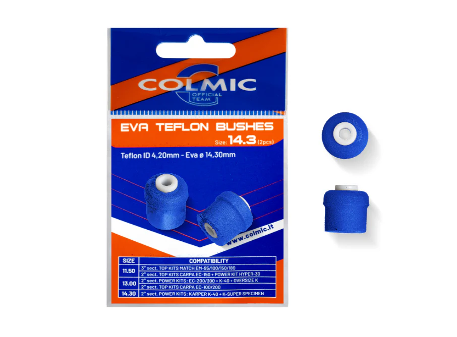 Colmic Eva Teflon Bushes - immagine 2