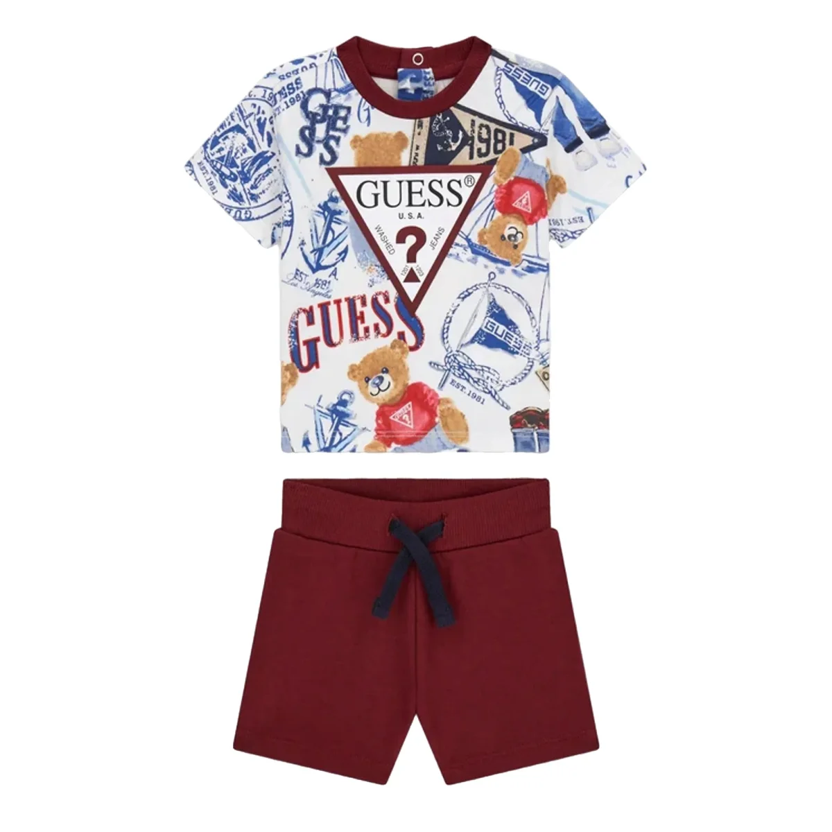 Set Neonato due pezzi T-shirt e Shorts - immagine 2