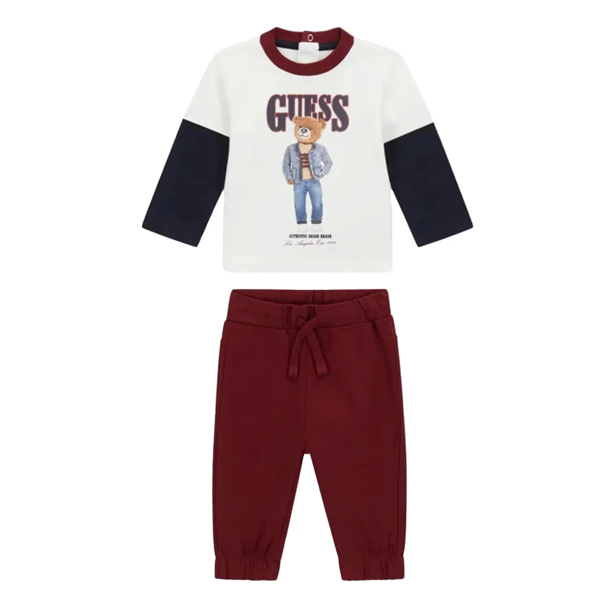 Set Neonato T-shirt manica lunga e Pantalone - immagine 2