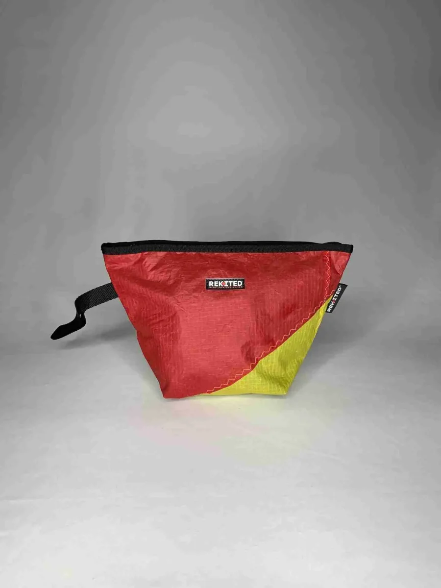 HANDLEPASS_7065 Pochette da polso in vela da kite riciclata - immagine 3