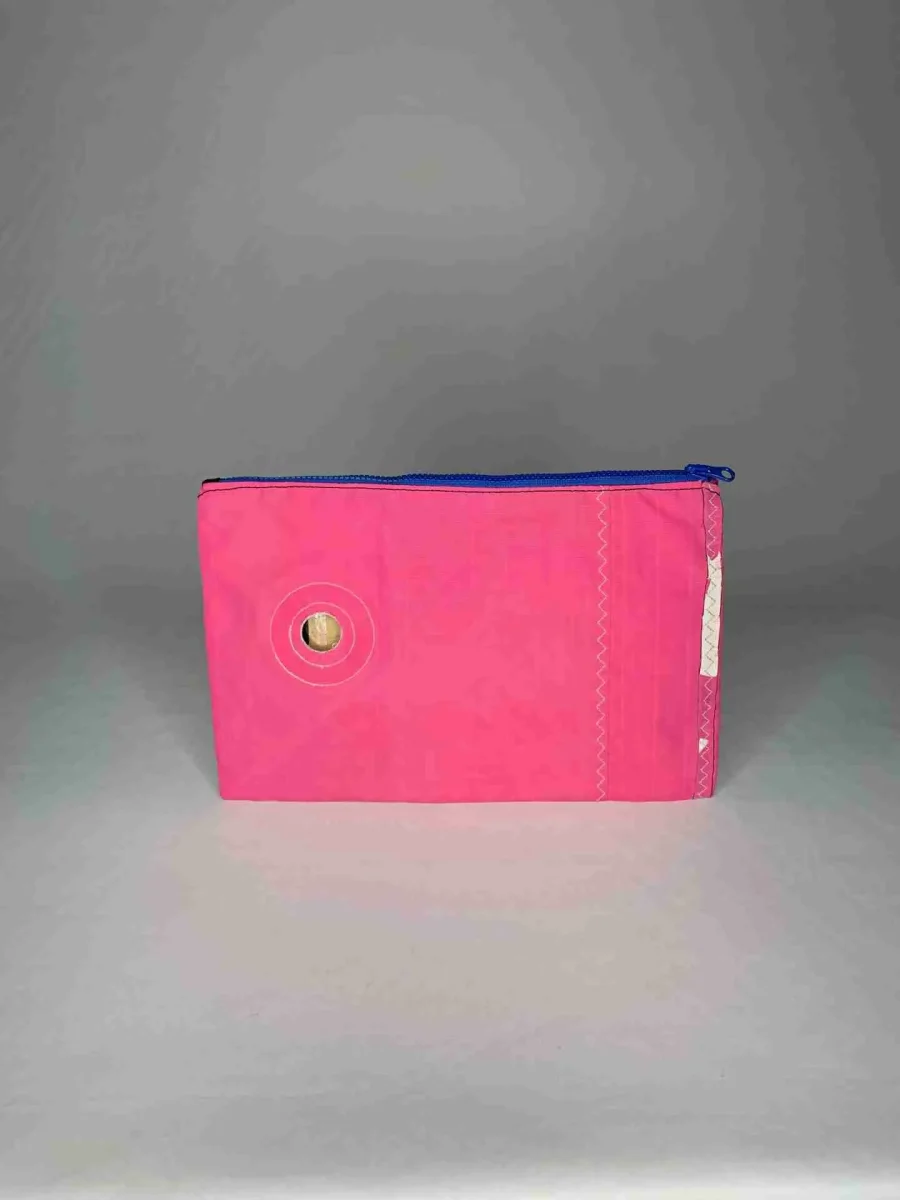 GRAB_7642 Pochette piatta con soffietto in vela da kitesurf riciclata - immagine 3