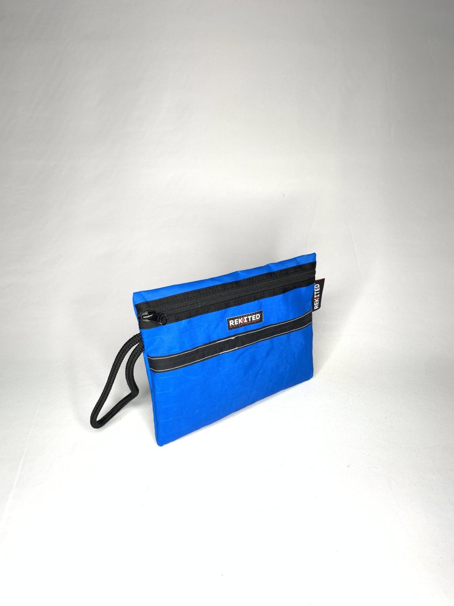 FRONT GRAB_ 8511 Astuccio portaoggetti da polso in vela da kite riciclata - immagine 2