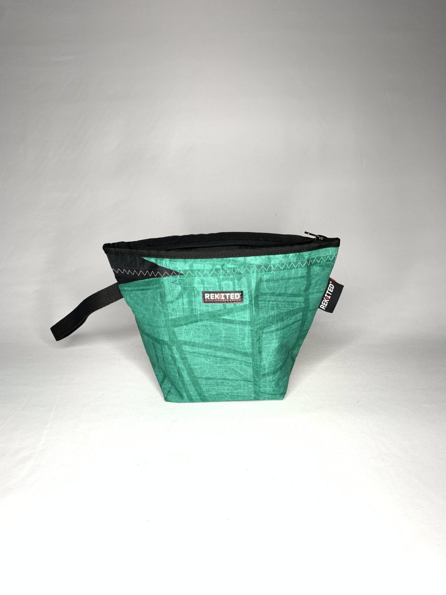 HANDLEPASS_8533 Pochette da polso in vela da kite riciclata - immagine 2