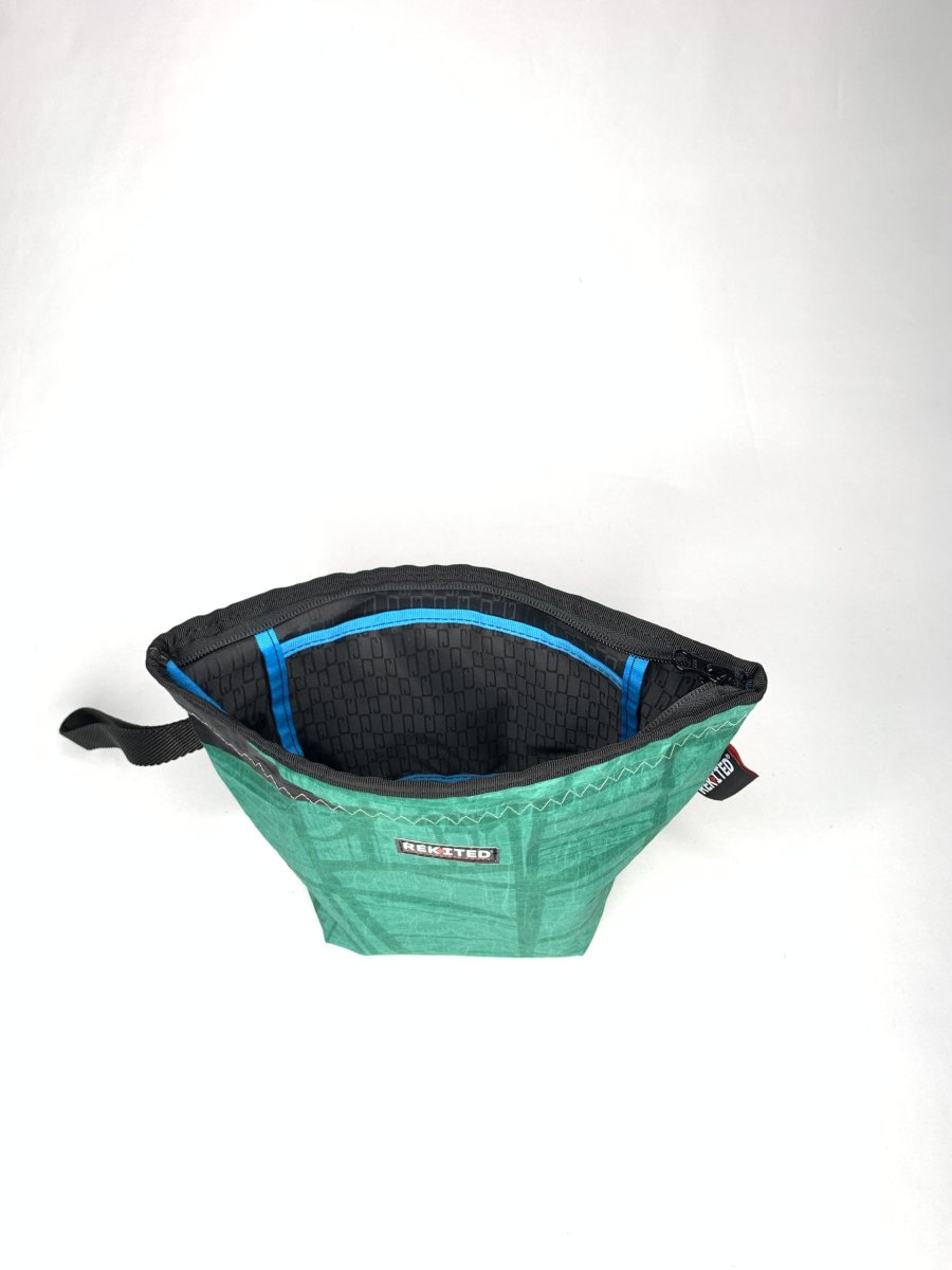 HANDLEPASS_8533 Pochette da polso in vela da kite riciclata - immagine 4