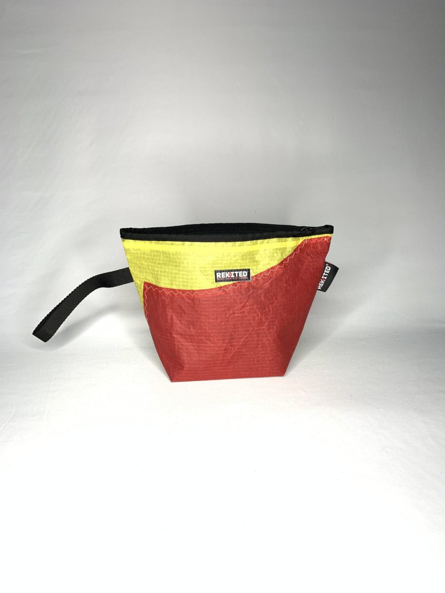 HANDLEPASS_8550 Pochette da polso in vela da kite riciclata - immagine 2