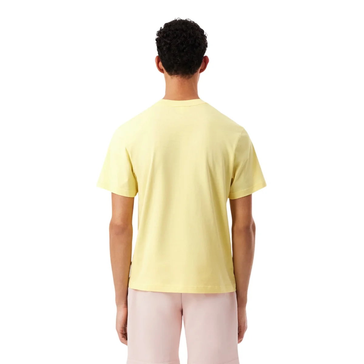 T-shirt gialla 100% cotone - immagine 5