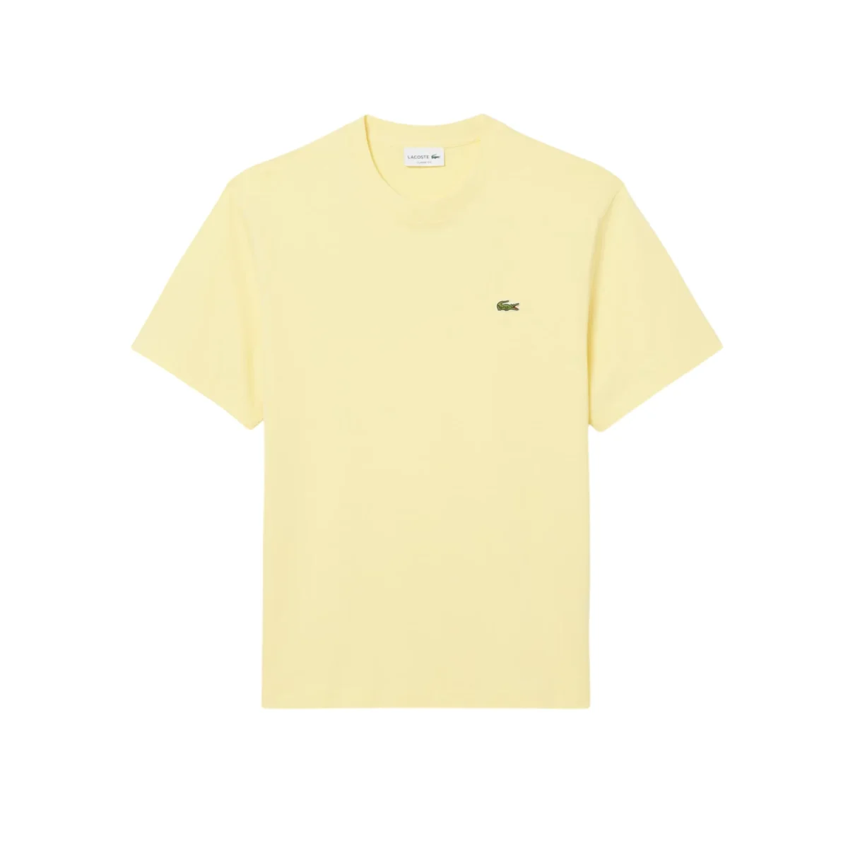 T-shirt gialla 100% cotone - immagine 2