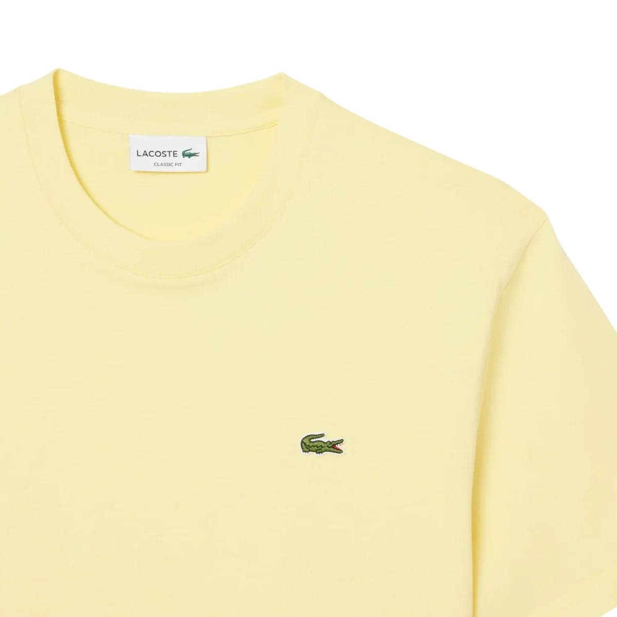 T-shirt gialla 100% cotone - immagine 3