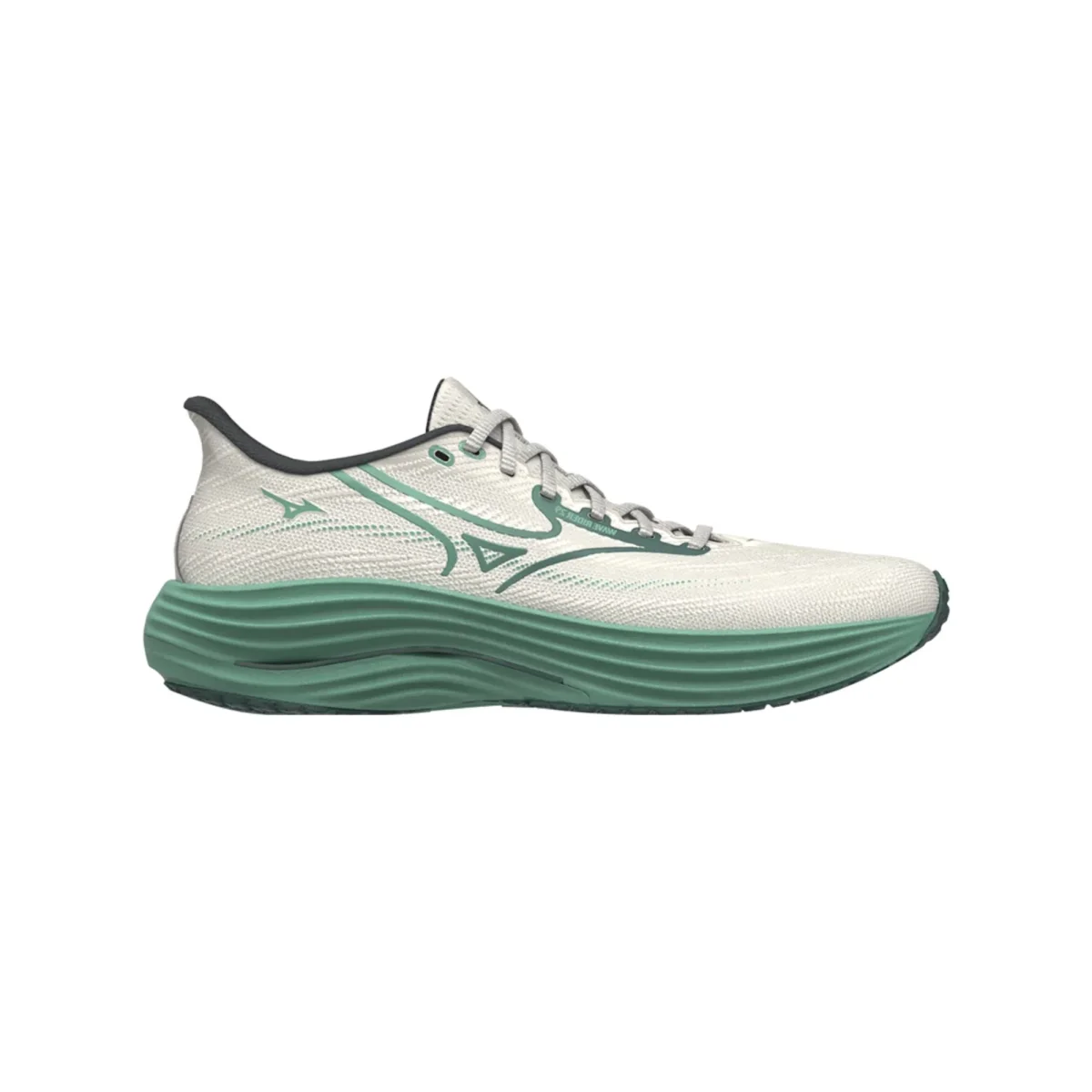 Scarpa Uomo Wave Rider 29 Bianco/Verde - immagine 2