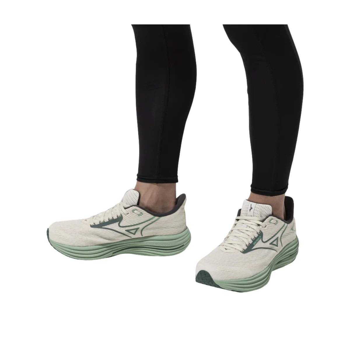 Scarpa Uomo Wave Rider 29 Bianco/Verde - immagine 5