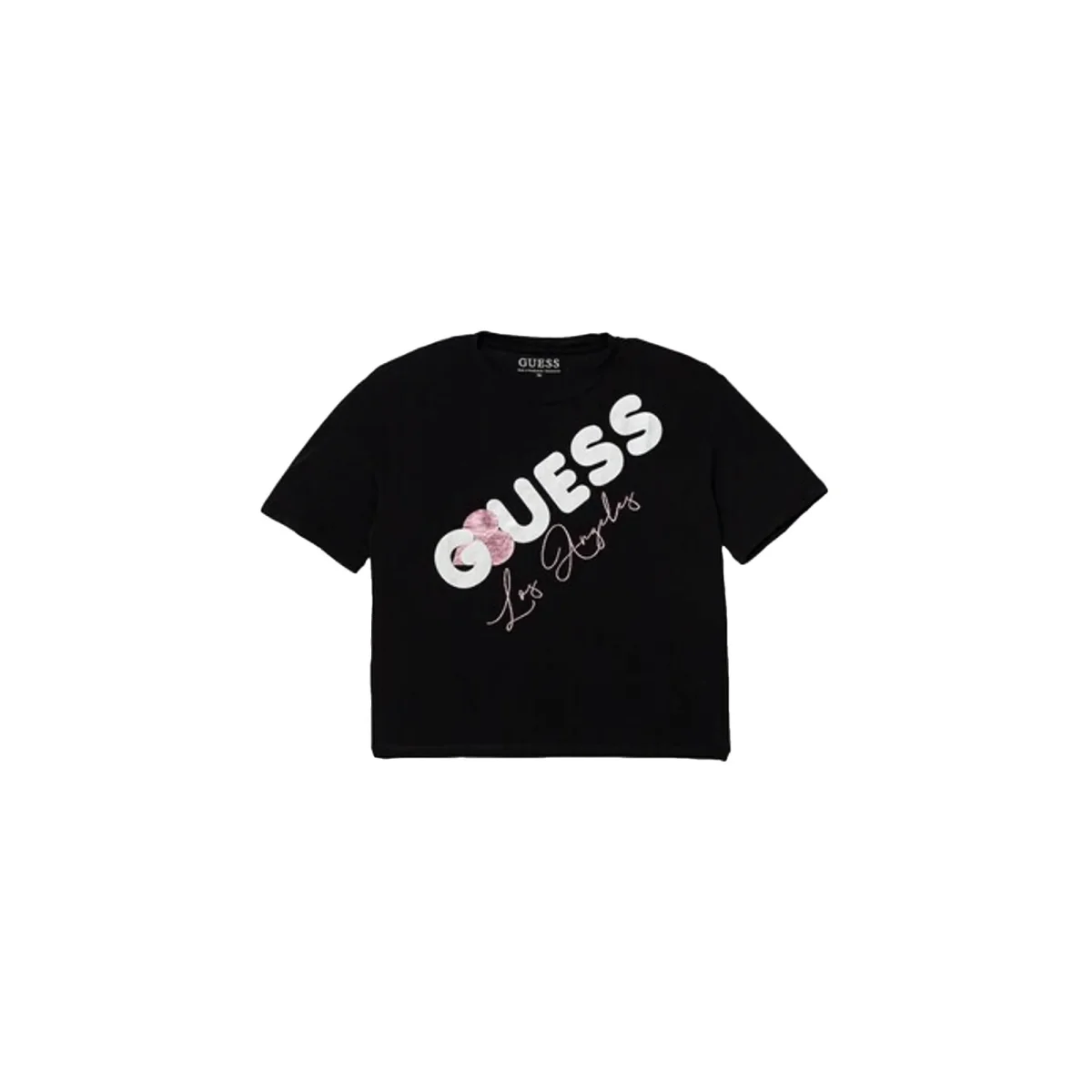 T-shirt Bambina con logo stampato a contrasto - immagine 2