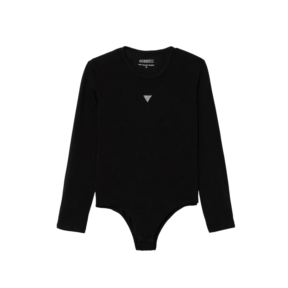 Body Bambina a manica lunga Nero - immagine 2