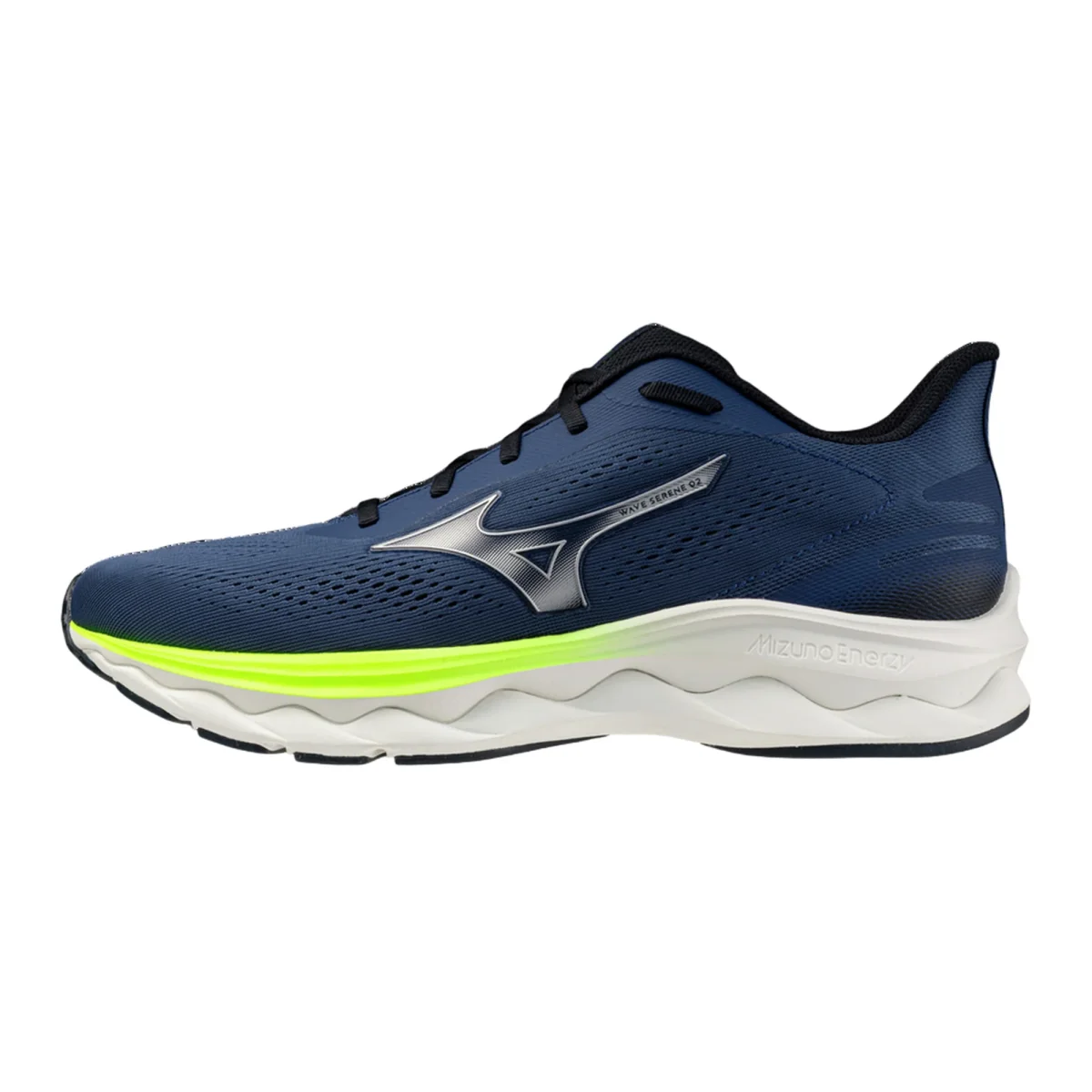 Scarpa da running Uomo Wave Serene 2 Blu con dettaglio argento - immagine 3