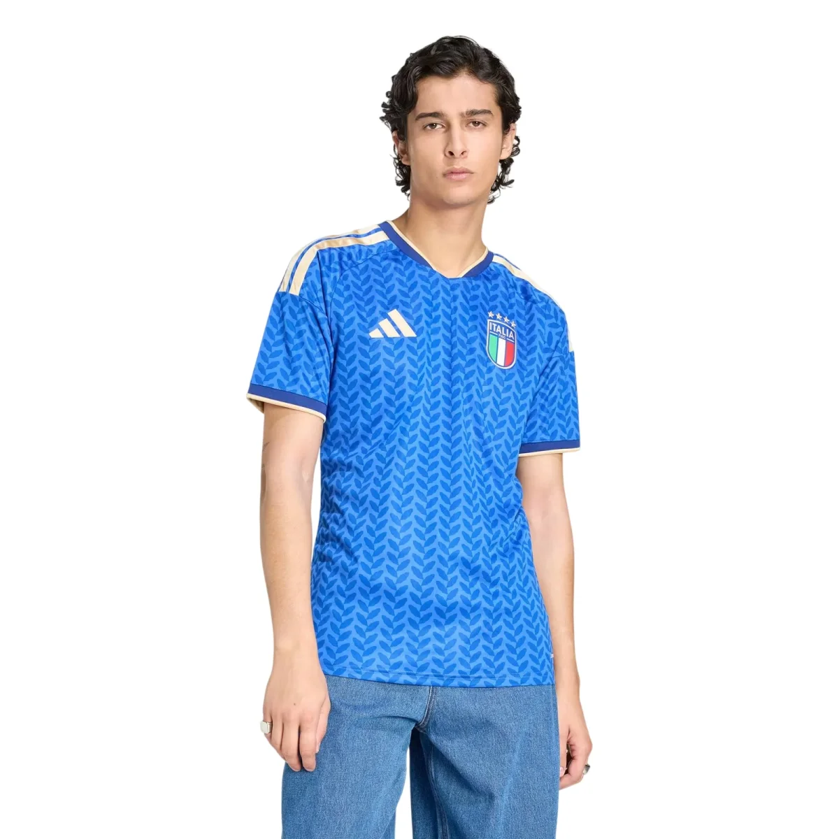 Maglia uomo Italia 26 Home Blu - immagine 2