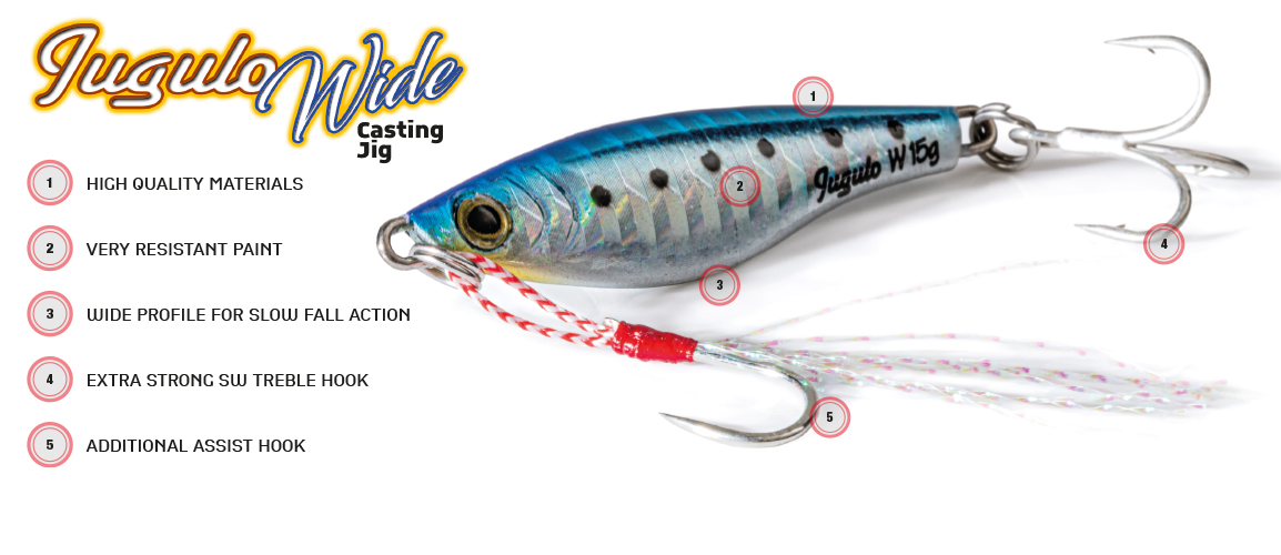 Jugulo Wide Casting Jig Molix Gr.10 - immagine 3