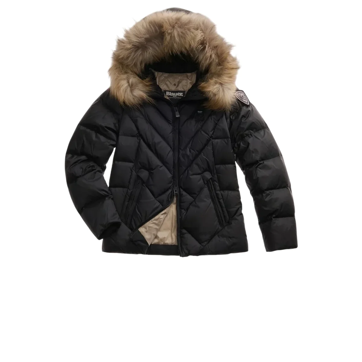 Piumino Donna corto Alicia Nero - immagine 2