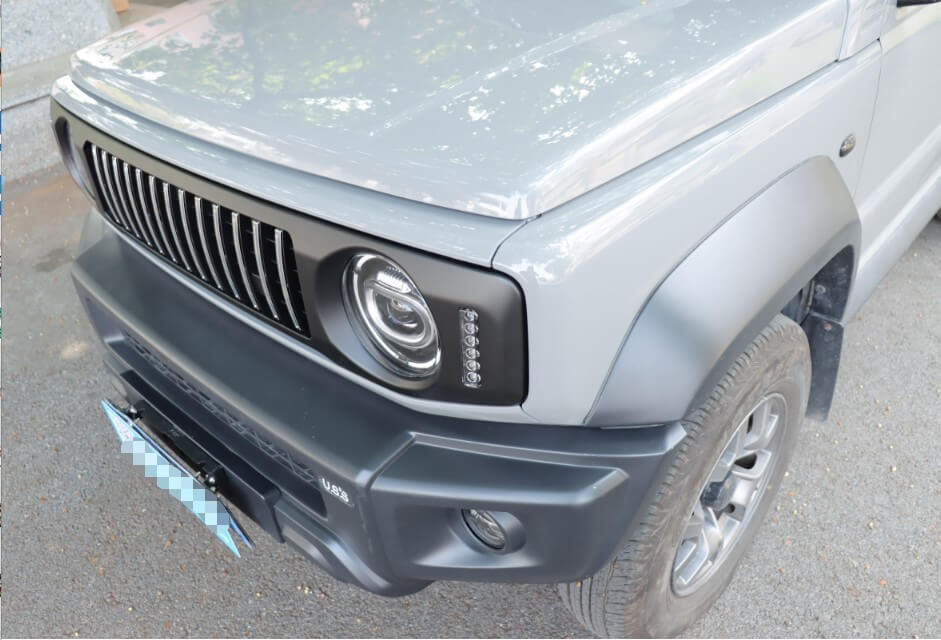 Griglia Radiatore Suzuki Jimny 2018 Hummer Style - immagine 3