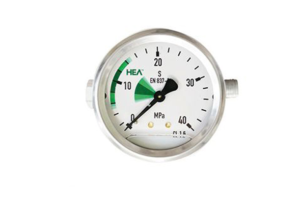 Manometro airless 0-400bar (1/4mf) - immagine 2