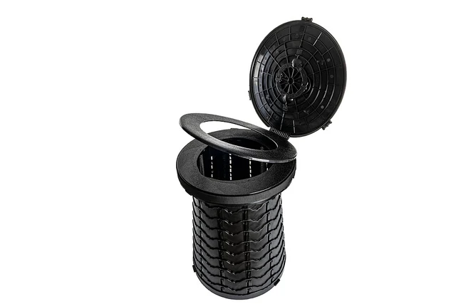 Toilette pieghevole H.A.B.A. Torgano colore nero - immagine 3